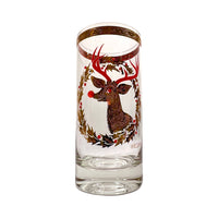 Load image into Gallery viewer, Culver Signed Mid-Century Rudolph The Red Nose Reindeer Highball Glass (Single)
