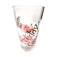 Load image into Gallery viewer, Vintage Santa and Sleigh Holiday Greetings Glasses (Set of 6)
