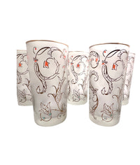 Load image into Gallery viewer, Libbey Mid-Century Hostess Lisbon 8-Piece Set
