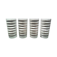 Load image into Gallery viewer, Libbey Mid-Century Sterling Silver Element Glasses (Set of 8)
