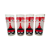 Load image into Gallery viewer, Libbey Vintage Santa Glasses (Set of 4)
