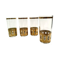 Load image into Gallery viewer, Culver Antigua Mid-Century 22-Karat Gold Highball Glasses (Set of 4)

