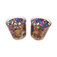 Load image into Gallery viewer, Georges Briard Signed Mid-Century Flower Power Glasses (Set of 2)
