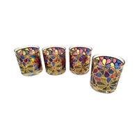 Load image into Gallery viewer, Georges Briard Signed Mid-Century Flower Power Glasses (Set of 4)
