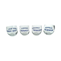 Load image into Gallery viewer, Culver Signed Mid-Century Nautical Roly Poly Glasses (Set of 4)
