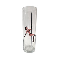 Load image into Gallery viewer, Libbey Glass Mid-Century Tiny Dancer Tall Collins Glass
