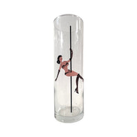 Load image into Gallery viewer, Libbey Glass Mid-Century Tiny Dancer Tall Collins Glass
