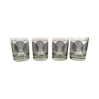 Load image into Gallery viewer, Edgar Watkins Signed Mid-Century Eclipse Double Old Fashion Glasses (Set of 4)
