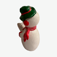 Load image into Gallery viewer, Ceramic Singing Snowman Figure
