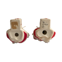 Load image into Gallery viewer, Holt Howard 1958 Spaghetti Trimmed Angel Candle Holders (Set of 2)
