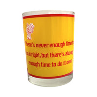 Load image into Gallery viewer, Vintage Novelty Advise Double Old Fashion Glasses (Set of 6)
