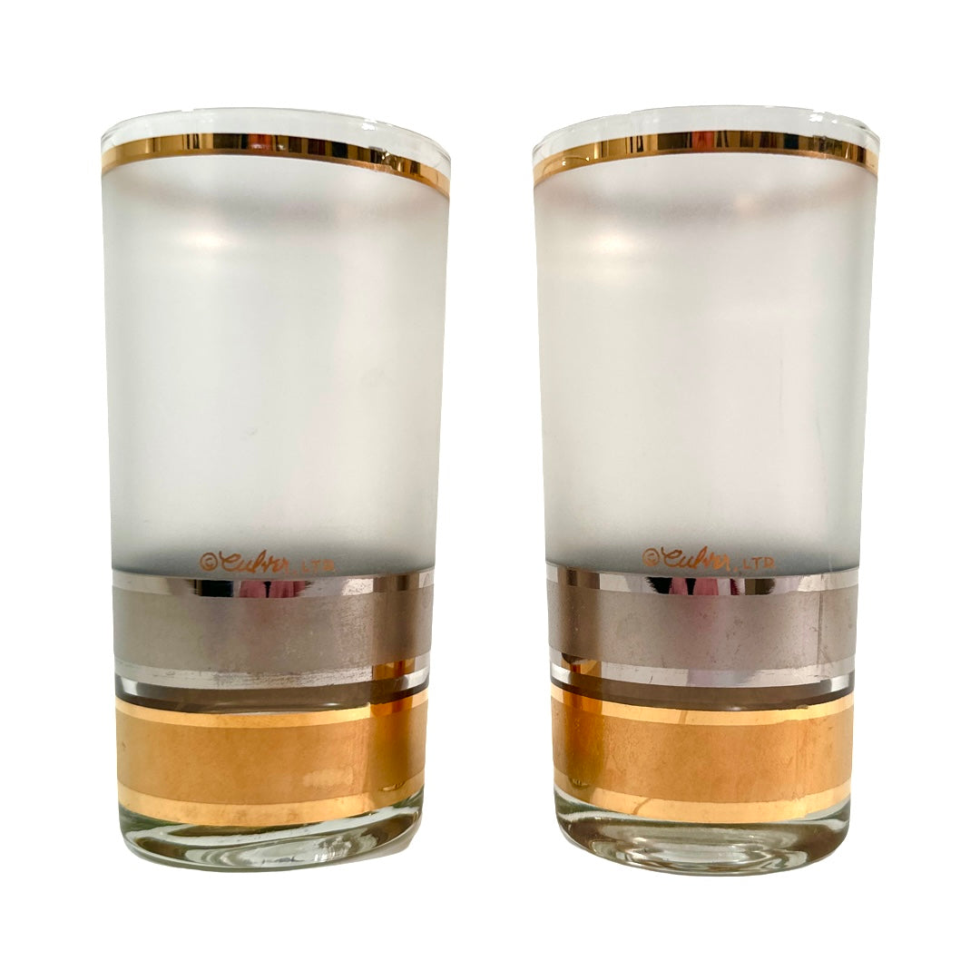 Culver Signed Mid-Century Regency Glasses (Set of 2)