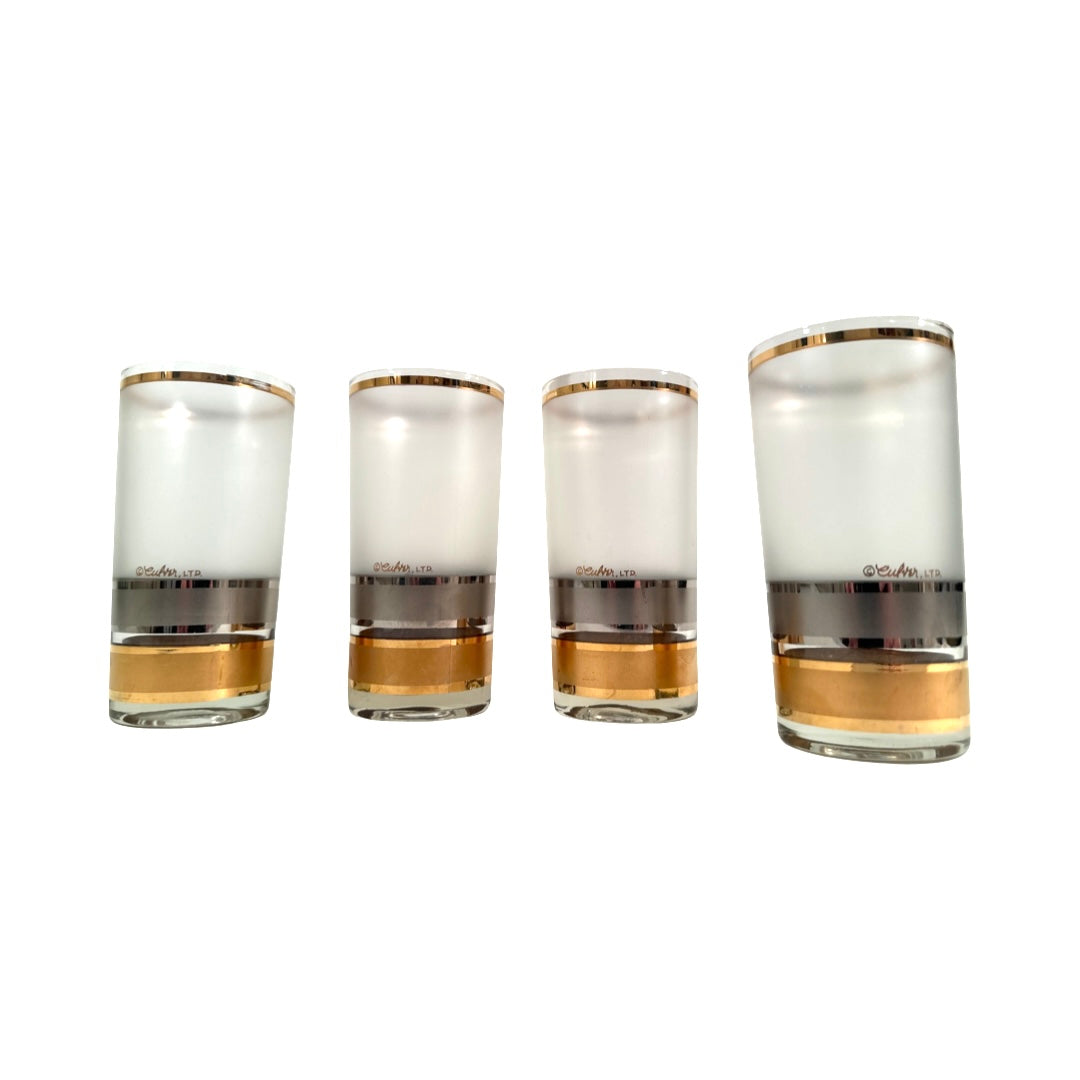 Culver Signed Mid-Century Regency Glasses (Set of 4)