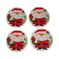 Load image into Gallery viewer, Vintage Stotter Santa Coasters (Set of 4)
