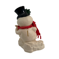 Load image into Gallery viewer, Vintage 1977 Christmas Club Frosty the Snowman Bank
