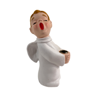 Load image into Gallery viewer, Sterling Novelty Angel Choir Boy Candle Holder
