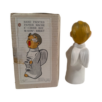 Load image into Gallery viewer, Sterling Novelty Papier Mach Angel Choir Boy with Song Sheet
