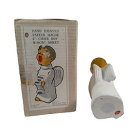 Load image into Gallery viewer, Sterling Novelty Papier Mach Angel Choir Boy with Song Sheet
