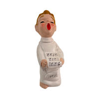 Load image into Gallery viewer, Sterling Novelty Papier Mach Angel Choir Boy with Song Sheet

