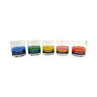 Load image into Gallery viewer, Pierre Cardin Signed Mid-Century Sasaki Glasses (Set of 5)
