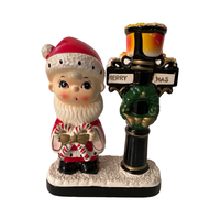 Load image into Gallery viewer, Vintage Blume Boy with Candy Canes Candle Holder
