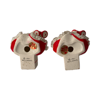 Load image into Gallery viewer, Holt Howard 1961 Spaghetti Trimmed Angel Candle Holders (Set of 2)
