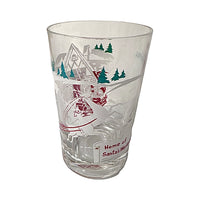 Load image into Gallery viewer, Libbey Mid-Century Santa Reindeer At The North Pole Juice Glasses (Set of 4)
