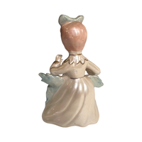Load image into Gallery viewer, Vintage Napco Poinsettia Angel Figure
