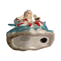 Load image into Gallery viewer, Vintage Napco Poinsettia Angel Figure
