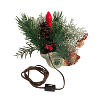 Load image into Gallery viewer, Vintage Rudolph Pulling Sled Planter and Light

