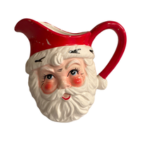 Load image into Gallery viewer, Vintage 1961 Relpo Santa Face Pitcher
