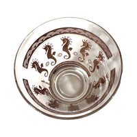 Load image into Gallery viewer, Fred Press Signed Mid-Century 22-Karat Gold Seahorse Old Fashion Glasses (Set of 4)
