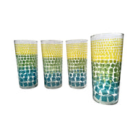 Load image into Gallery viewer, Vintage Pokee Signed Ombre Highball Glasses (Set of 4)
