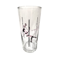 Load image into Gallery viewer, Libbey Glass Mid-Century Tiny Dancer Tall Collins Glass
