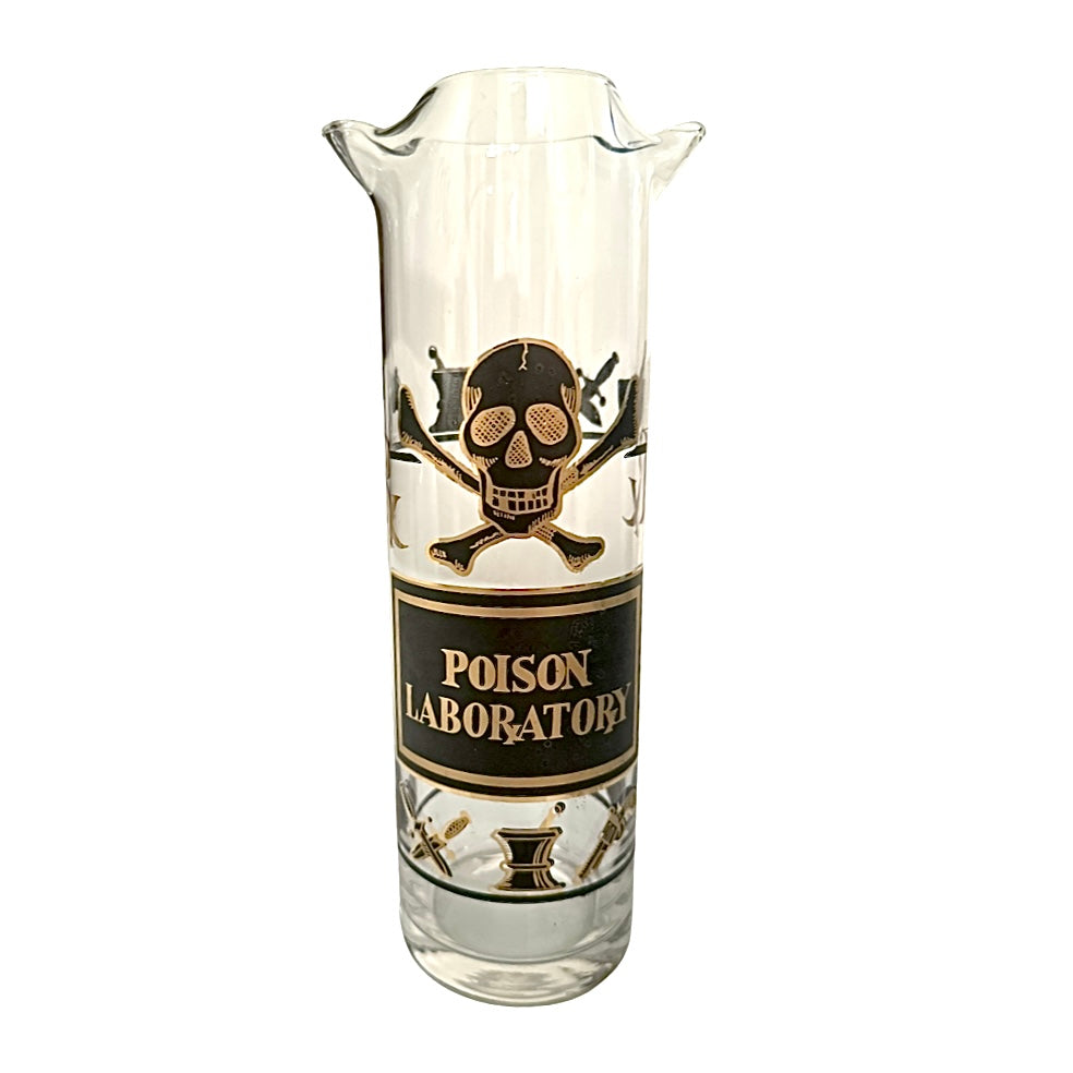 Georges Briard Poison Laboratory Double-Sided Tall Cocktail Pitcher