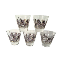 Load image into Gallery viewer, Psyche Signed Mid-Century Pink Pony 6 Piece Cocktail Set
