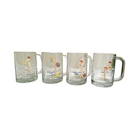 Load image into Gallery viewer, Vintage Pinup Girl Mugs (Set of 4)
