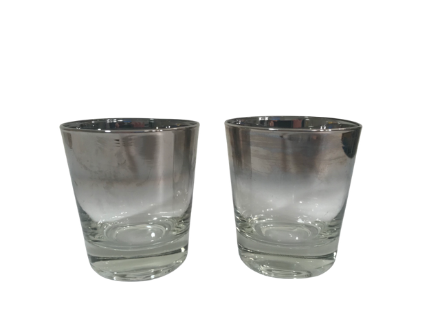Vitreon Queen's Luster Mid-Century Old Fashion Glasses (Set of 2)