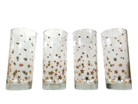 Load image into Gallery viewer, Culver Signed Mid-Century Gold Starry Nights Glasses (Set of 4)
