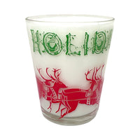 Load image into Gallery viewer, Vintage Happy Holidays Double Old Fashion Glass (Single)
