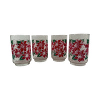 Load image into Gallery viewer, Libbey Vintage Poinsettia Glasses (Set of 4)
