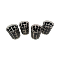 Load image into Gallery viewer, Mid-Century Tastesetter Gold and Black Square Double Old Fashion Glasses (Set of 4)
