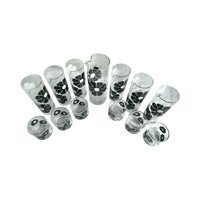 Load image into Gallery viewer, Colony Signed Mid-Century Black and White Moon Flower 13-Piece Set
