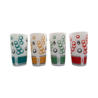 Load image into Gallery viewer, Fred Press Signed Mid-Century Bubbles Glasses (Set of 4)
