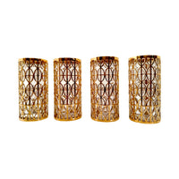 Load image into Gallery viewer, Imperial Glass Company El Tabique D’Oro 22-Karat Gold Mid-Century Highball Glasses (Set of 4)
