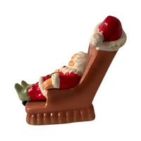 Load image into Gallery viewer, Enesco Vintage Sleeping Santa Ceramic Bank
