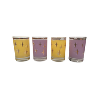 Load image into Gallery viewer, Bartlett Collins Mid-Century Atomic North Star Juice Glasses (Set of 4)
