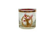 Load image into Gallery viewer, Culver Signed Mid-Century Rudolph The Red Nose Reindeer Old Fashion Glass
