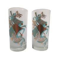 Load image into Gallery viewer, Maida Armour Signed Mid-Century Christmas Bells Glasses (Set of 4)
