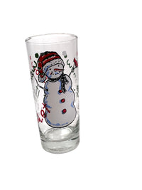 Load image into Gallery viewer, Anchor Hocking Mid-Century Let it Snow Snowmen Glasses (Set of 4 )
